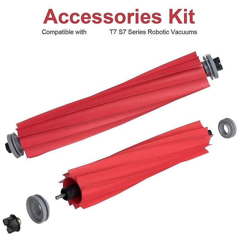 Roller Brush Side Brush Filters for Roborock S7 S7 Plus, T7s T7s Plus