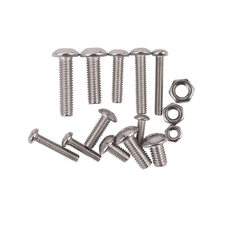 515pcs Mxsh4 M3/m4/m5 Stainless Steel Screws with Nuts Assortment