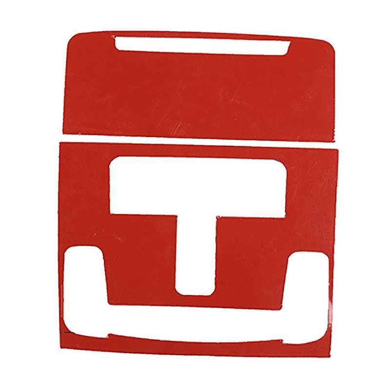 Car Front Reading Light Panel Cover Trim for Honda Civic 2022 Red