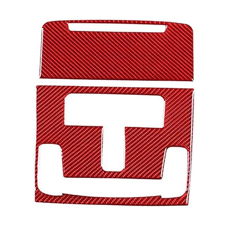 Car Front Reading Light Panel Cover Trim for Honda Civic 2022 Red