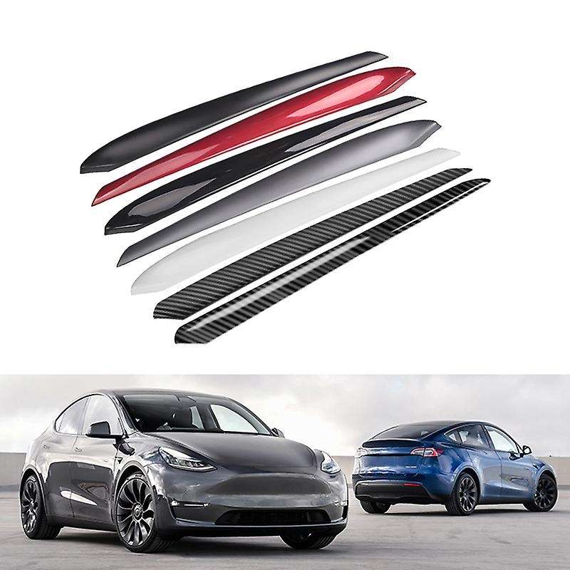 For Tesla Model 3 Y 2021 Door Moulding Cover Trim Matte Black