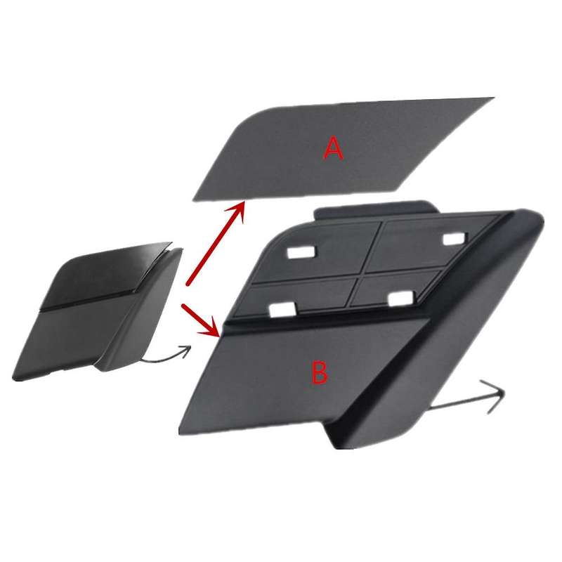 Front Bumper Hook Cover Trailer Cap for Suzuki Sx4 S Cross Facelift