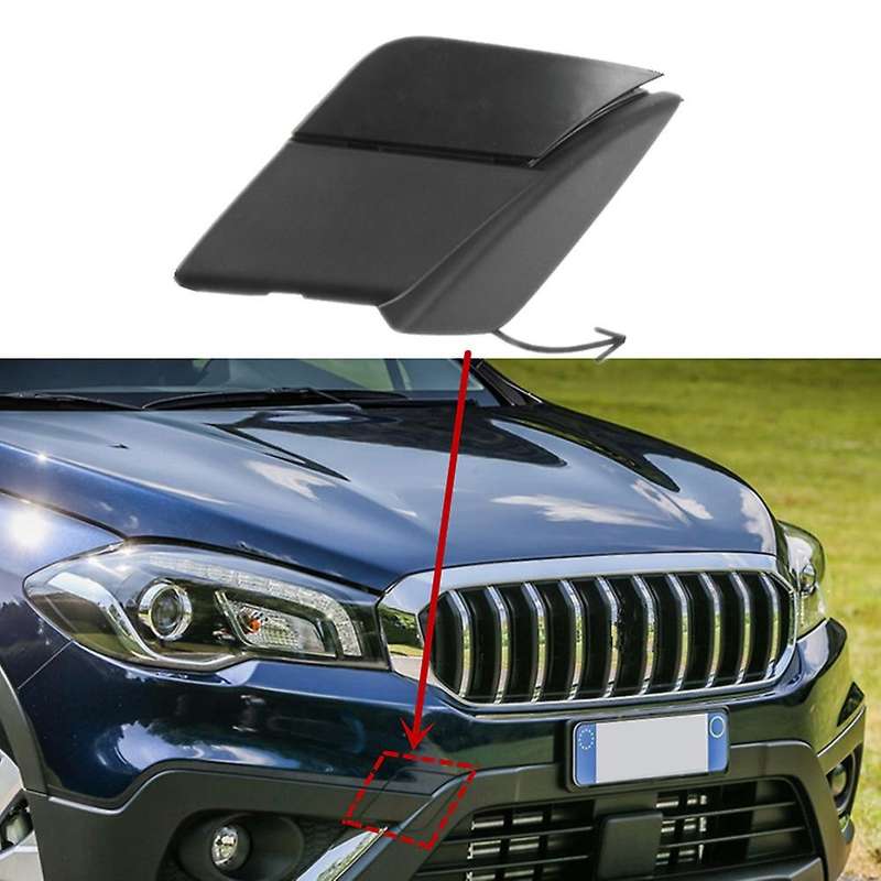 Front Bumper Hook Cover Trailer Cap for Suzuki Sx4 S Cross Facelift