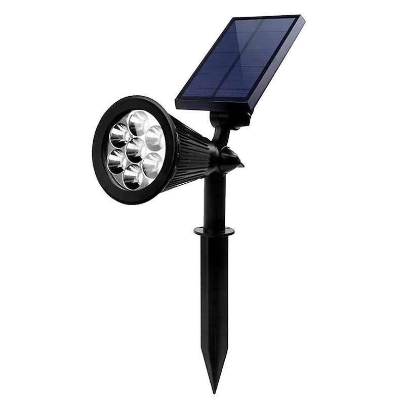 7 Led Solar Lights Footpath Ground Lights Garden Landscape Lighting