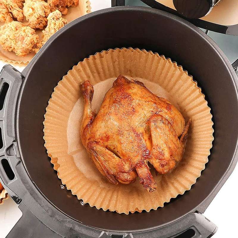 208 Pcs Air Fryer Disposable Paper Liner, for Baking Microwave