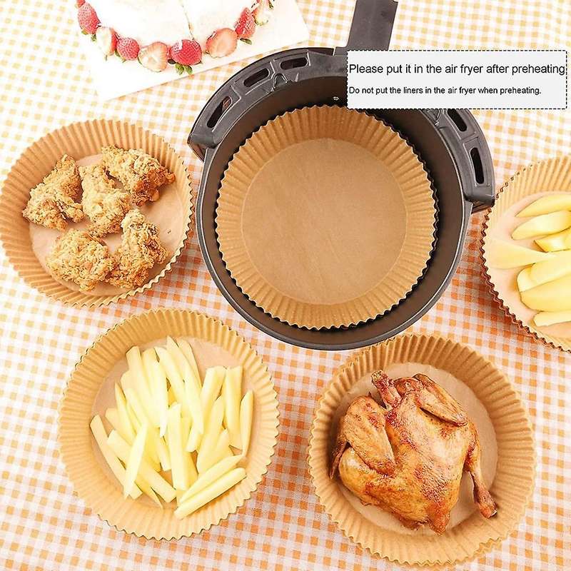 208 Pcs Air Fryer Disposable Paper Liner, for Baking Microwave