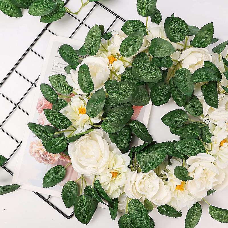 200pcs Bulk Rose Leaves Artificial Greenery Fake Rose Flower Leaves