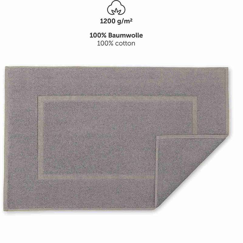 Bath Mat, Shower Rug, Soft Shower Mat, Absorbent,100% Cotton, 50x80cm