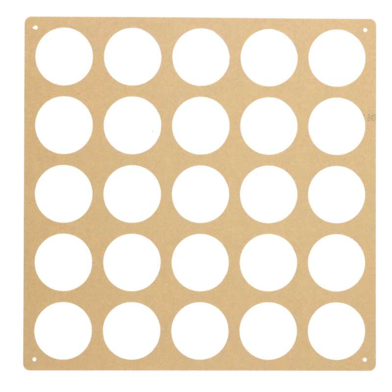25hole Vinyl Roll Holder Acrylic Vinyl Storage Rack Paper Organiser B