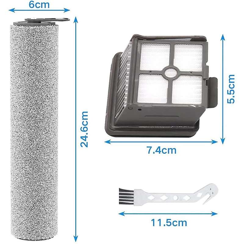 Roller Brush Filter for Dreame H11 H11 Max Cordless Vacuum Cleaner