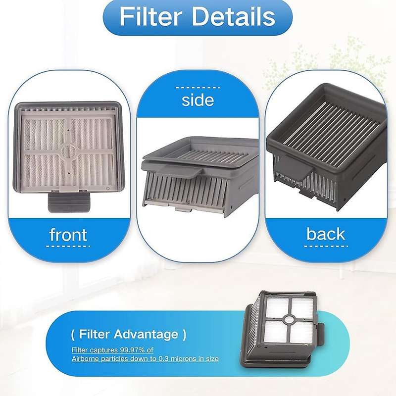 Roller Brush Filter for Dreame H11 H11 Max Cordless Vacuum Cleaner