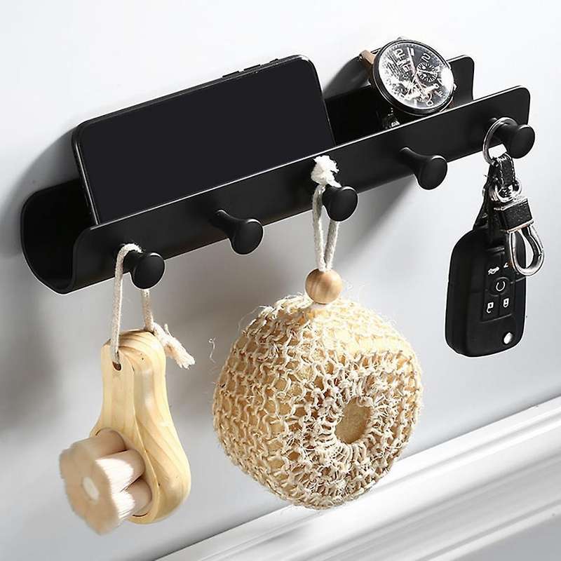 Wall Key Hooks Holder Mail Letter Organizer for Entryway Hallway