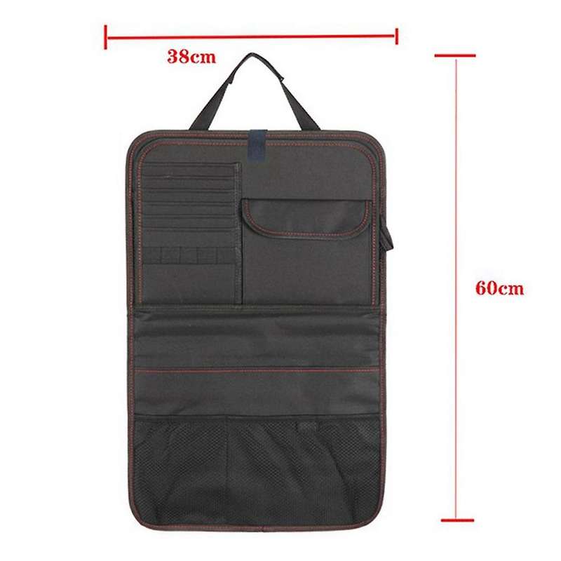 Car Interior Seat Back Storage Bag Car Organizer Bag Foldable
