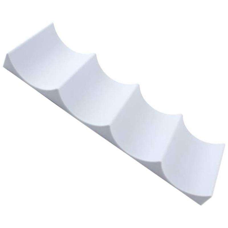 4 Pcs Plastic Beer Wine Bottle Rack Display Rack Kitchen Light Blue
