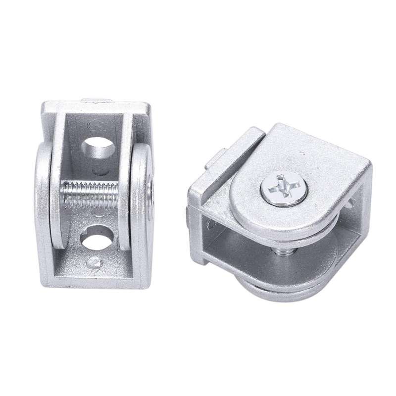 8pcs Alloy Flexible Pivot Joint Connector for Eu Extrusion Profile