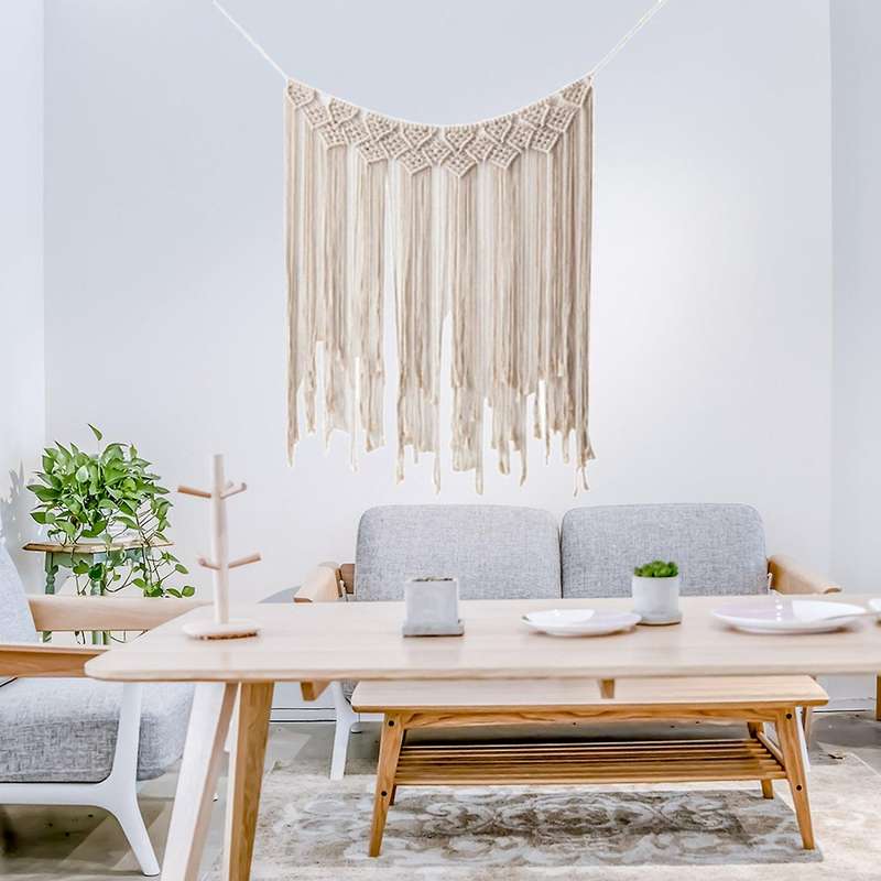 Macrame Wall Hanging Tapestry Boho Wedding Backdrop Large Home Decor