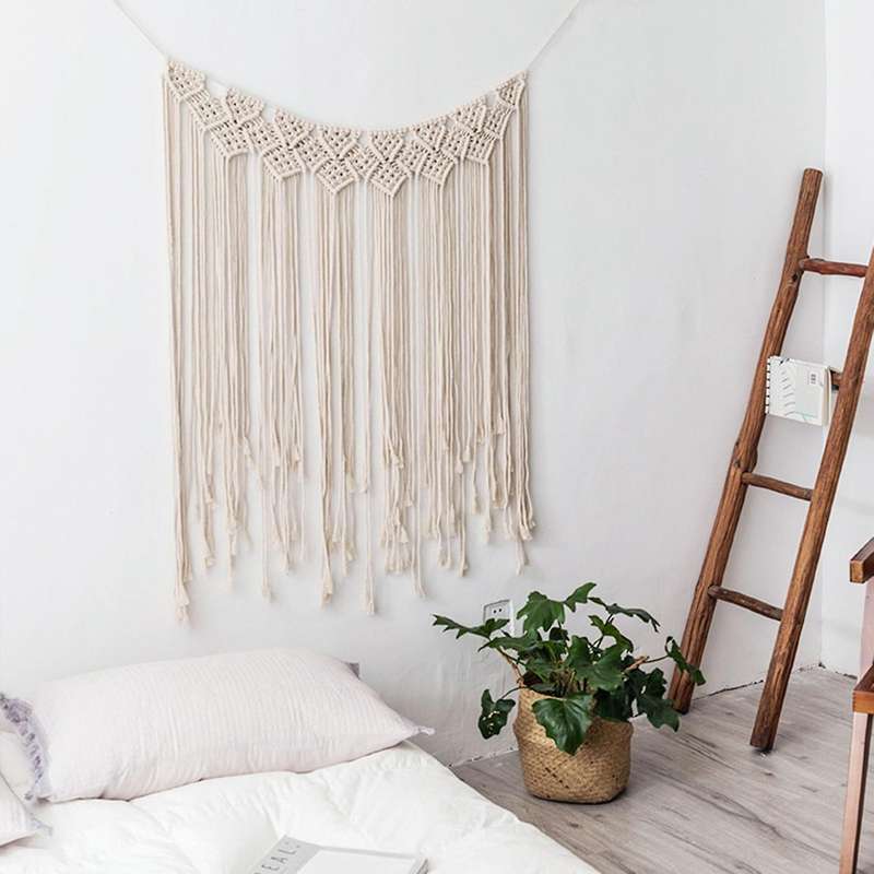 Macrame Wall Hanging Tapestry Boho Wedding Backdrop Large Home Decor