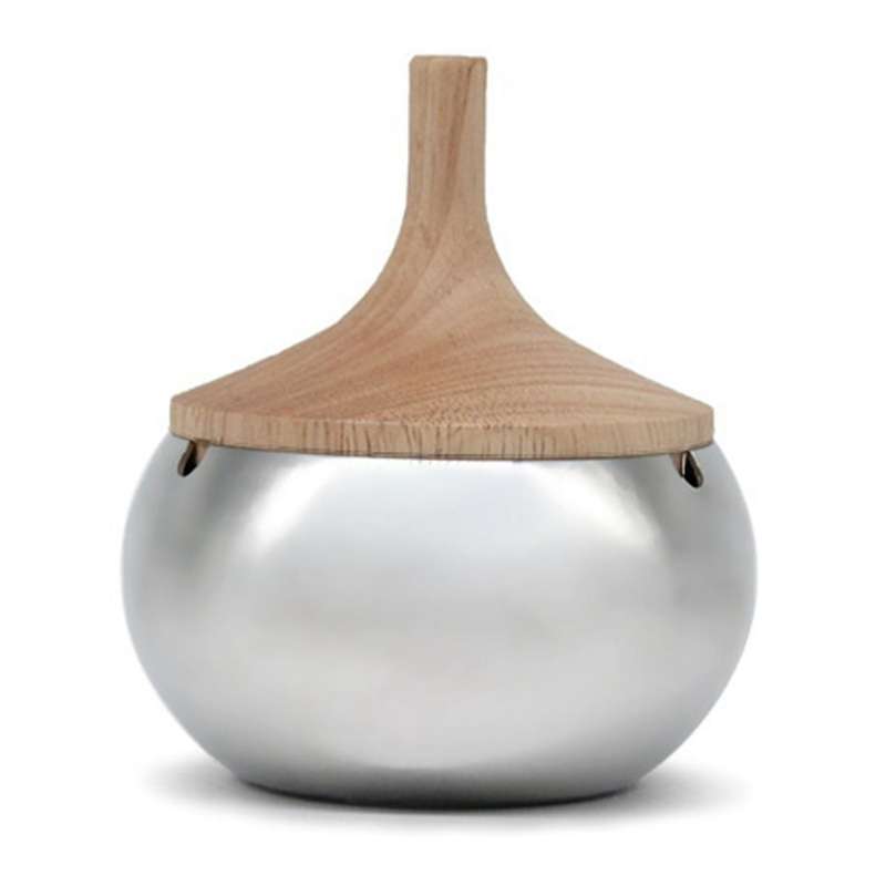 Windproof Ashtray Stainless Steel Tabletop Ashtray Cigar Ash Holder A