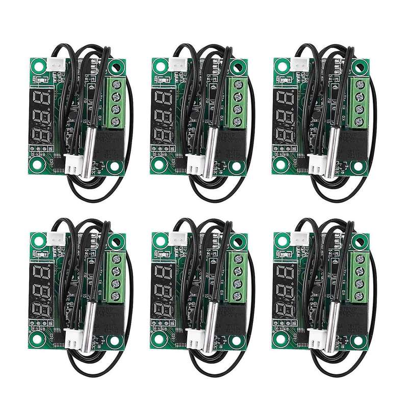 6pcs W1209 Digital Thermostat Temperature Controller Boards