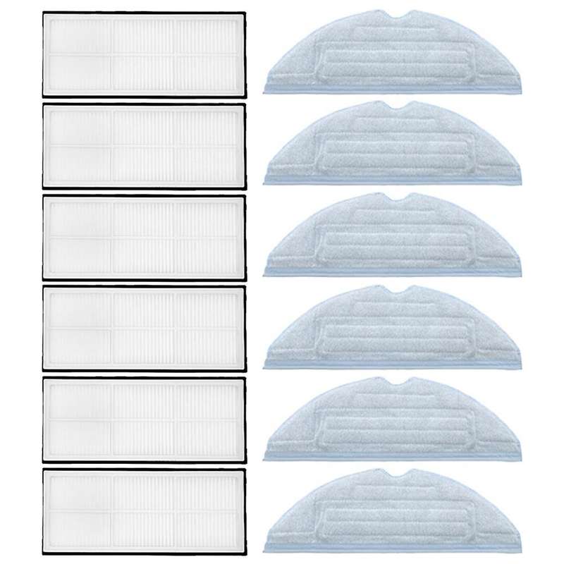 Hepa Filter for Xiaomi Roborock S7 Mop Cloth for Roborock T7s T7plus