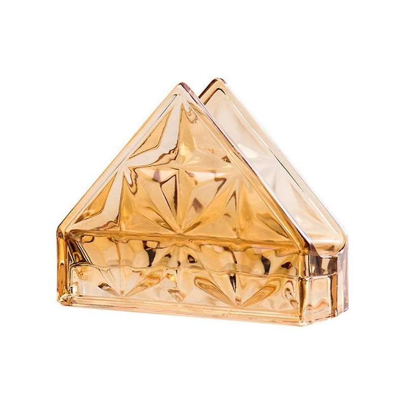 Nordic Vintage Glass Tissue Holder Desktop Decoration B