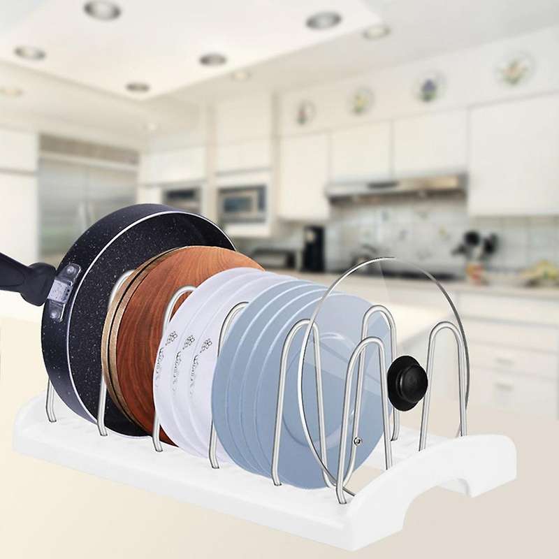 Pot Lid Organizer,expandable Rack Holder,for Cabinet,drying Rack A