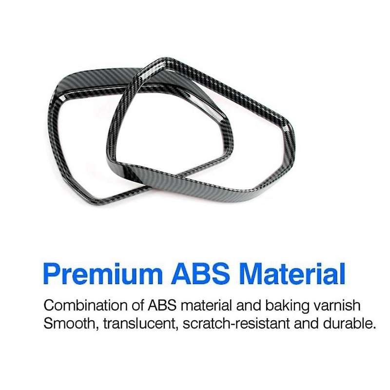 For Ford Evos 2022 Carbon Fiber Abs Car Rearview Mirror Rain Cover
