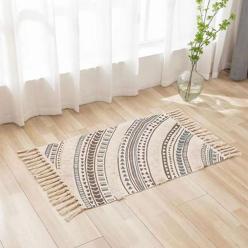 Boho Living Room Rug Moroccan Rug for Bedroom, Kitchen, Entryway