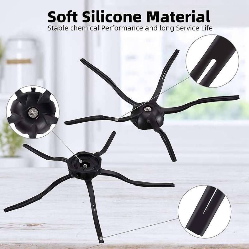 13pcs Cleaner Replacement Parts for Xiaomi Roborock S7 T7s T7(black)