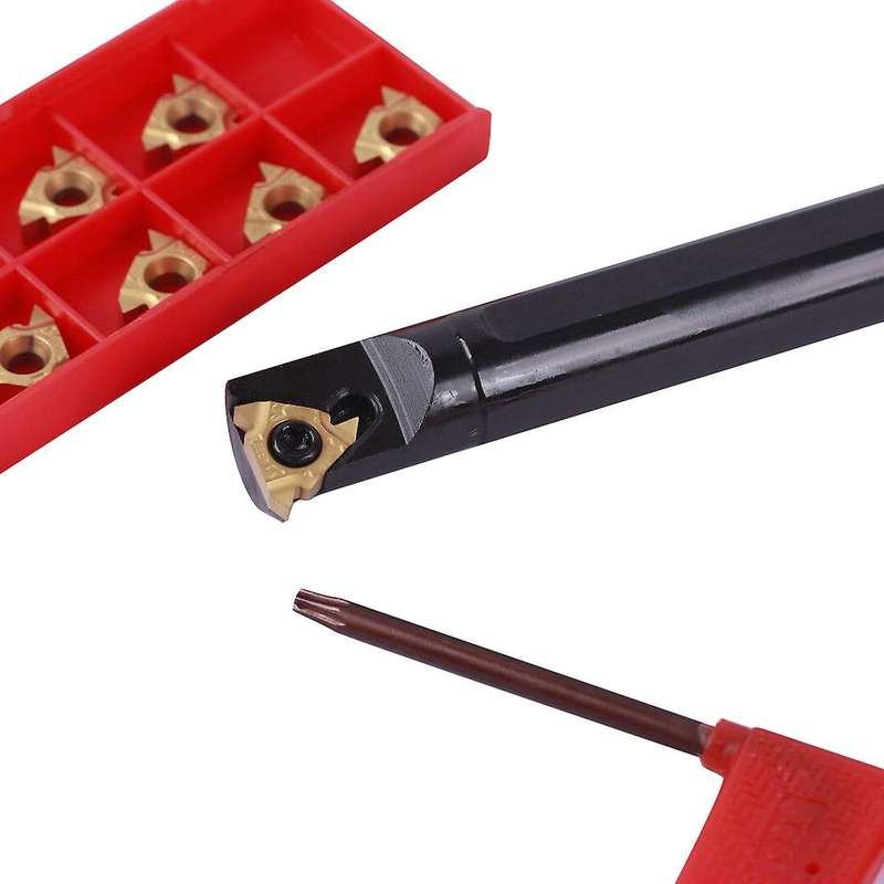 1pc Snr0016q16 Lathe Turning Tool Holder with 16ir Ag60 Smx30 Inserts