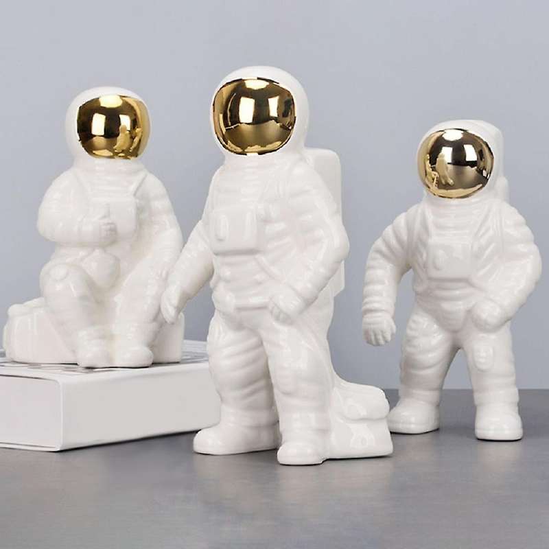 Astronaut Ceramic Decoration Living Room Tv Cabinet Decoration C