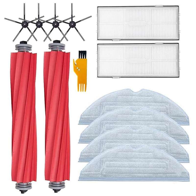 Main Brush Heap Filter Mop Pads for Roborock S7 S70 S7max Set Of 13