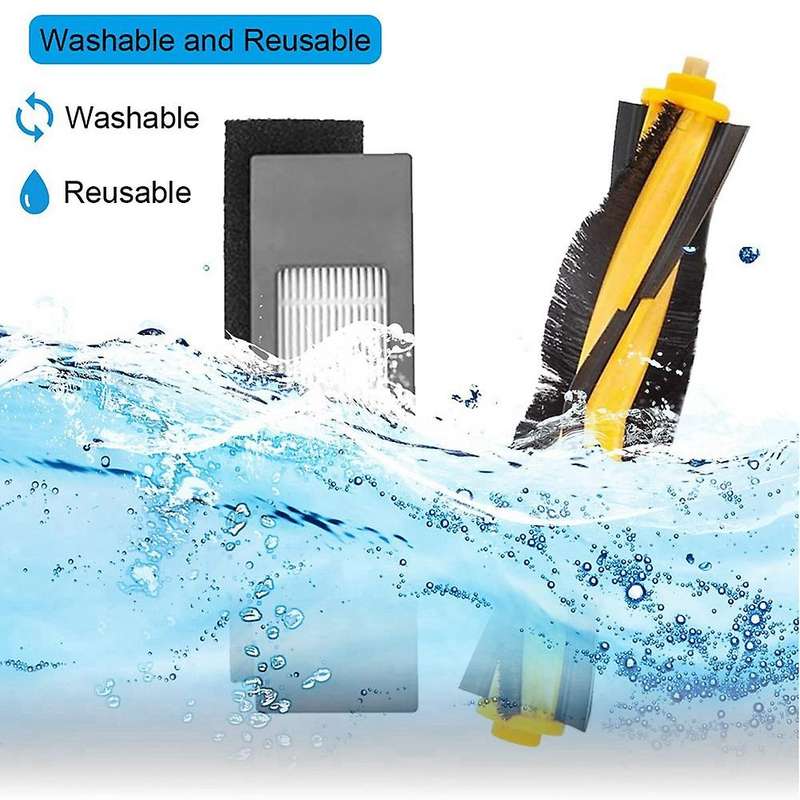 Roller Brush Side Brushes Hepa Filters for Ecovacs 920 950 T5