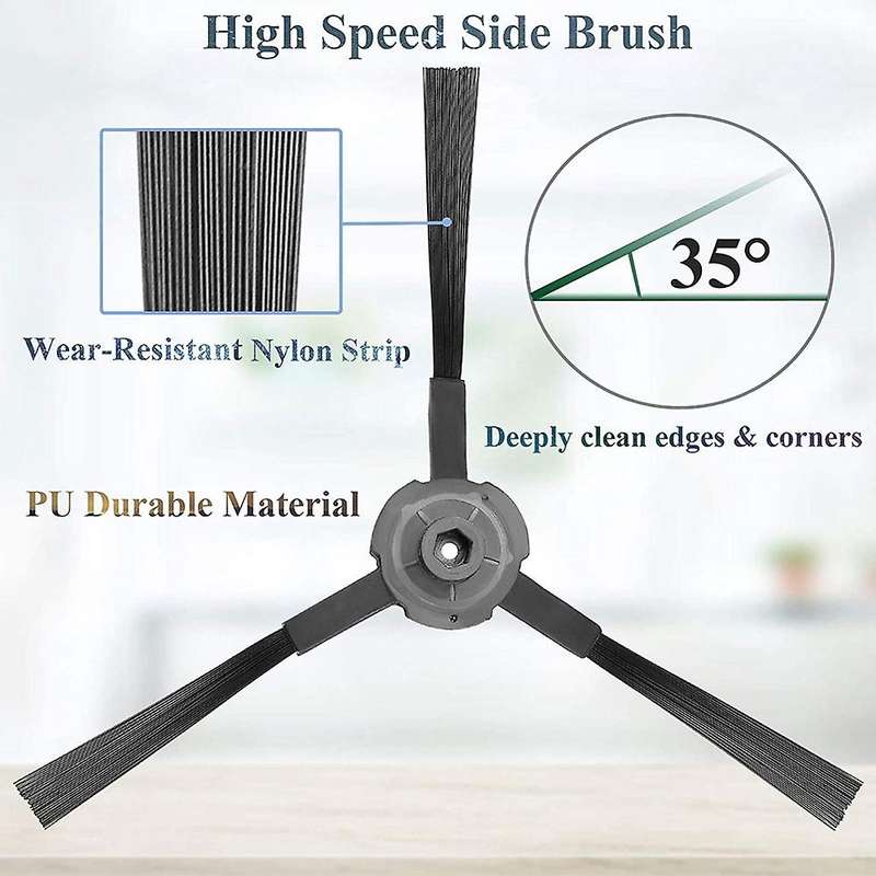 Side Brush Hepa Filter Mop Cloth Pre Filter for Ilife V3 V3s V5 V5s