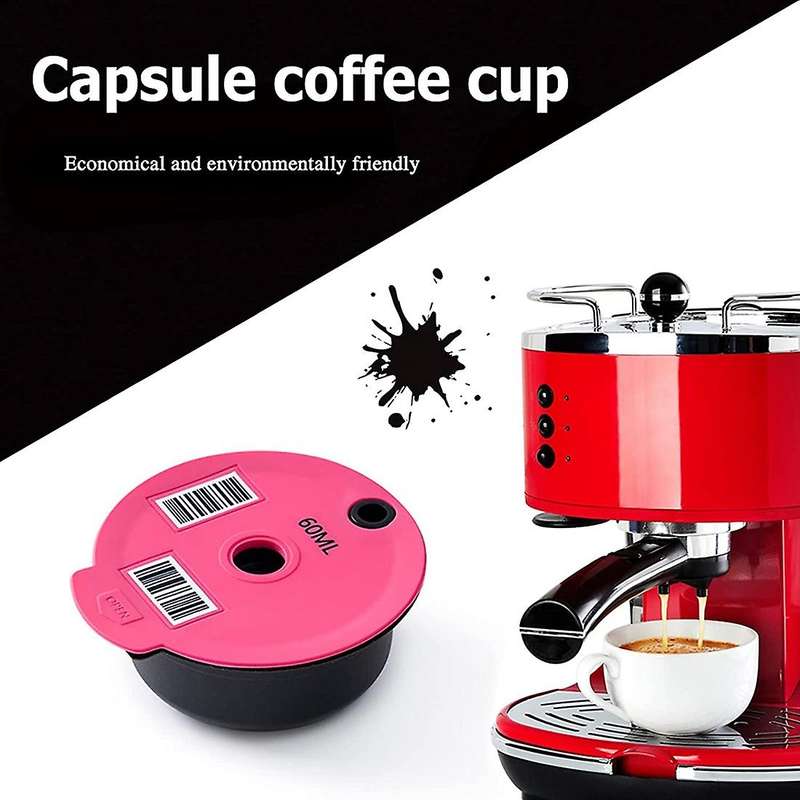 Coffee Capsule Cup for Bo-sch Tassimo Machines Tas1401gb Vivy,60ml