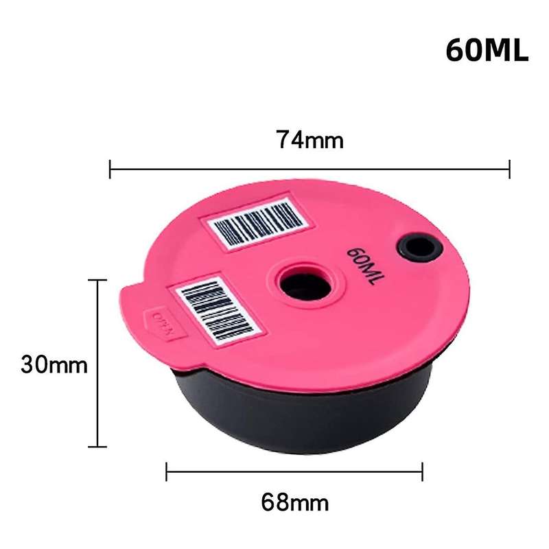 Coffee Capsule Cup for Bo-sch Tassimo Machines Tas1401gb Vivy,60ml
