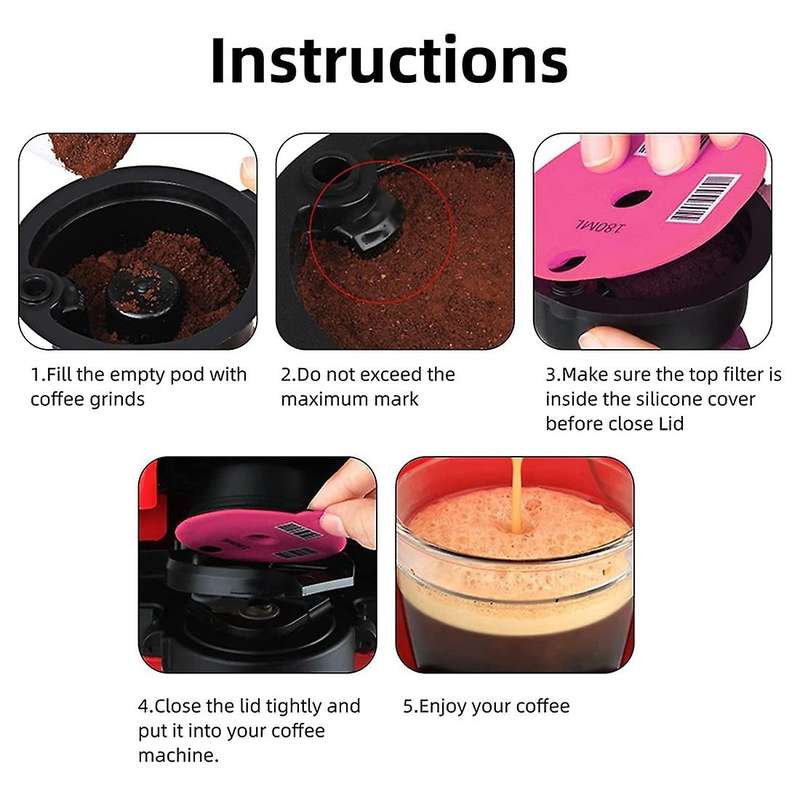 Coffee Capsule Cup for Bo-sch Tassimo Machines Tas1401gb Vivy,180ml