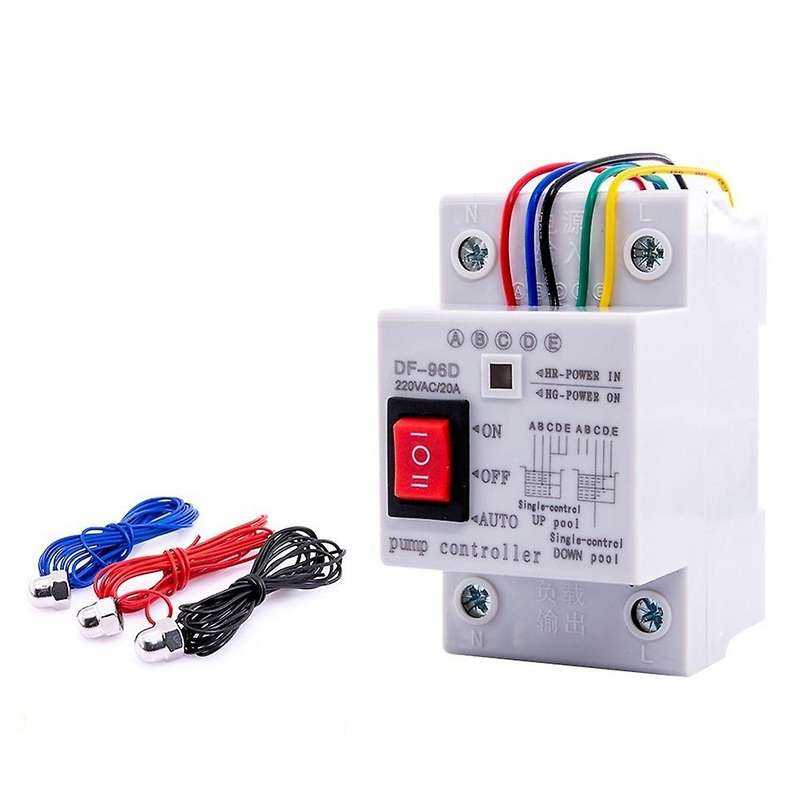 Df-96dk Automatic Water Level Controller Switch 20a 220v 2m Wires