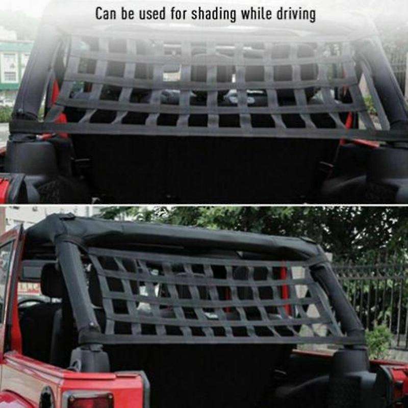 Car Multifunction Roof Hammock Net Cargo for Jeep Wrangler Tj Jk Jl