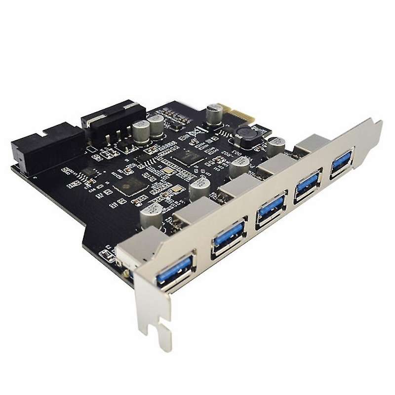 Usb3.0 Expansion Card 5 Ports +19pin Slot Accessories for Winxp/vista