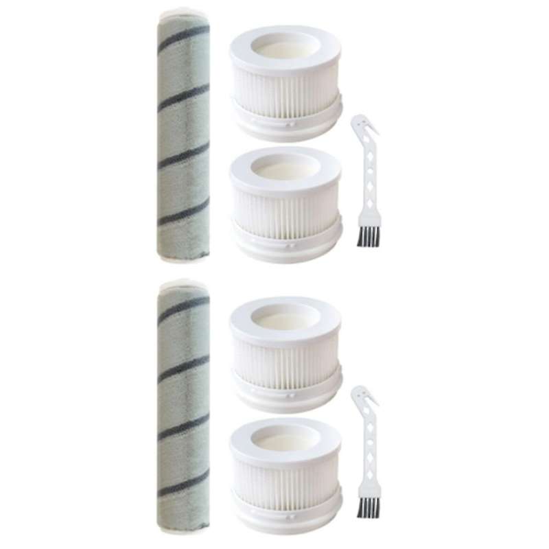 Hepa Filter Rolling Brush Replacement for Xiaomi Mijia(8pcs)
