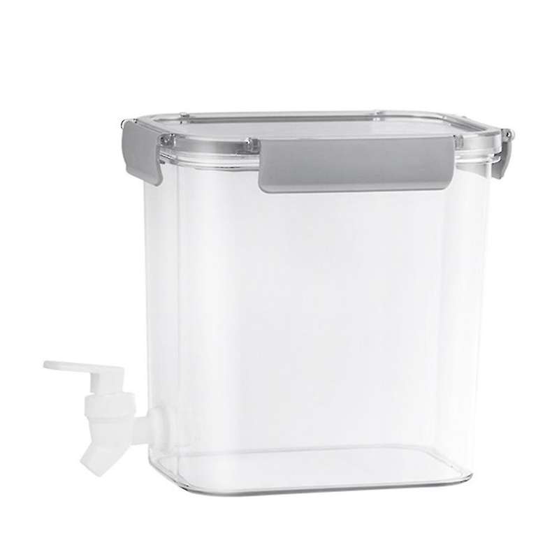 3.5l Refrigerator Cold Water Jug Home Kitchen Grey