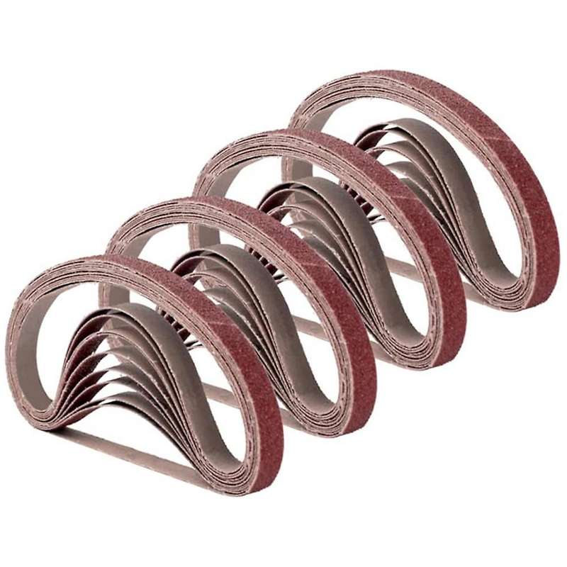 100pcs 330x10mm Sanding Belt 60 Grit Sandpaper Sanding Machine