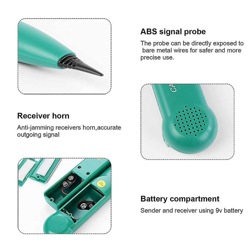Professional Ms6812 Lan Network Cable Tester Telephone Phone Tracker
