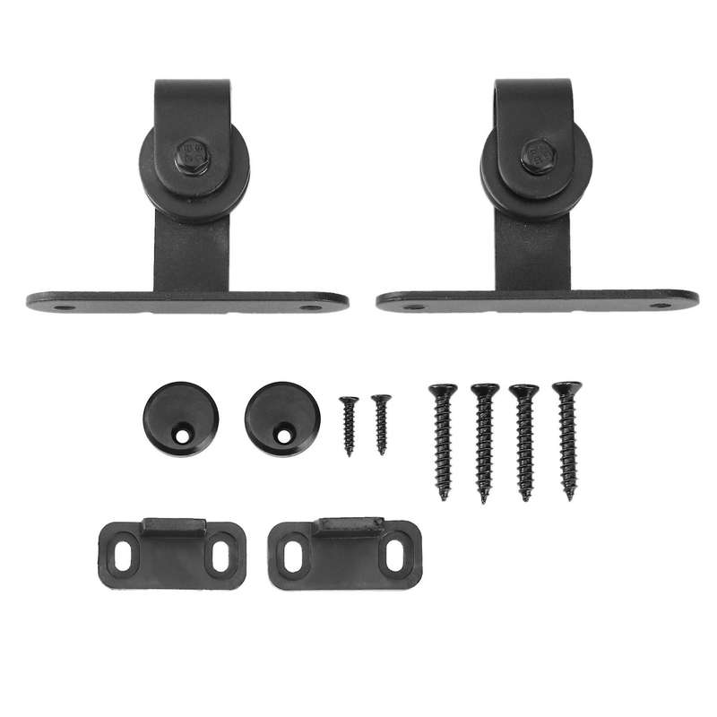 Sliding Barn Door Hardware Kits Top Mounted Closet Door Roller Rail-b
