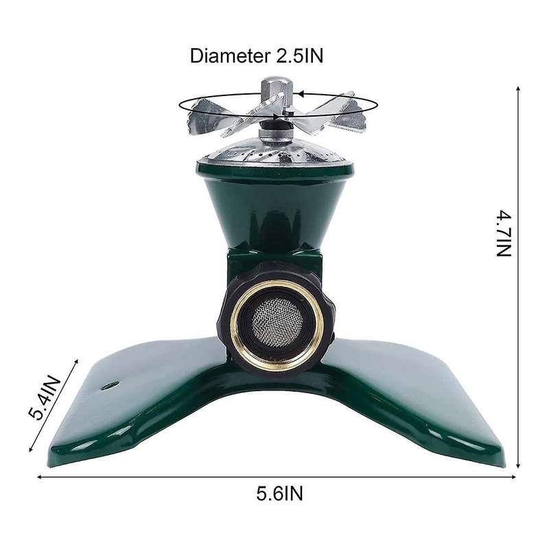 Lawn Sprinkler,garden Sprinkler,360 Degree Large Area Irrigation