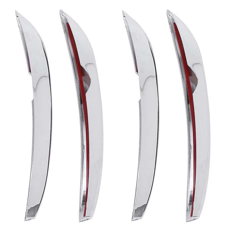Front Fog Lamps Cover Grille Strips Sticker Decoration for Mercedes