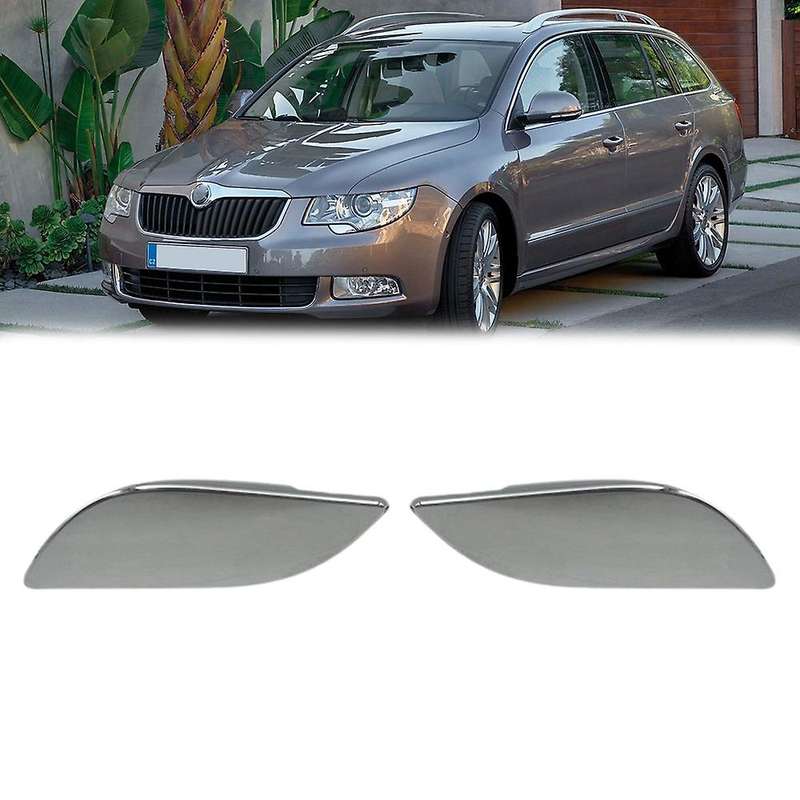 Bumper Headlight Washer Spray Nozzle Cover Head Light Washer Jet Cap