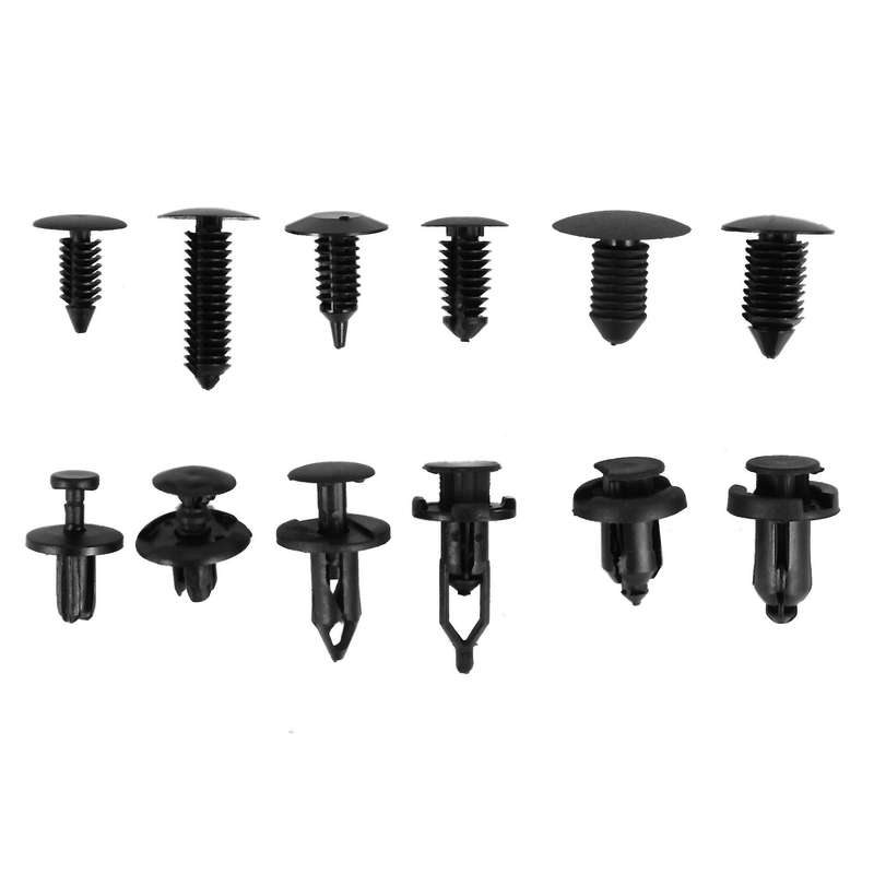 240pcs Bumper Retainer Clips Car Plastic Rivets Fasteners Retainer