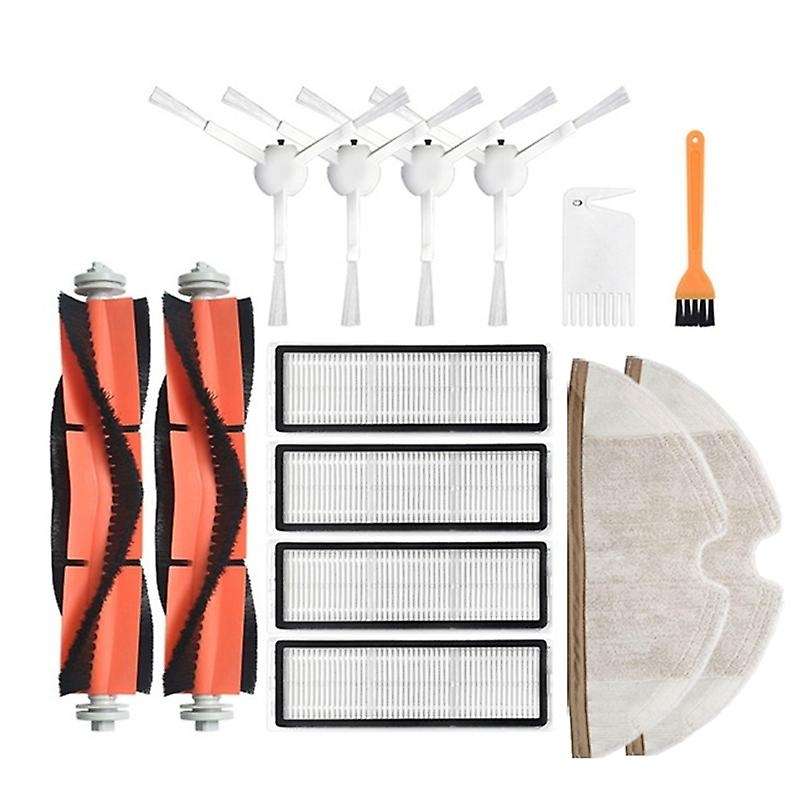 14pcs Replacement Parts Kit for Xiaomi Mijia Filter Main Brush Mop